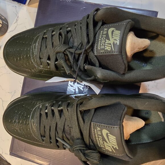 Nike Air Force 1 07 Pro-Tech WP Sequoia Waterproof Men Sz 10.5 Shoes FB8875-301 - Picture 7 of 10